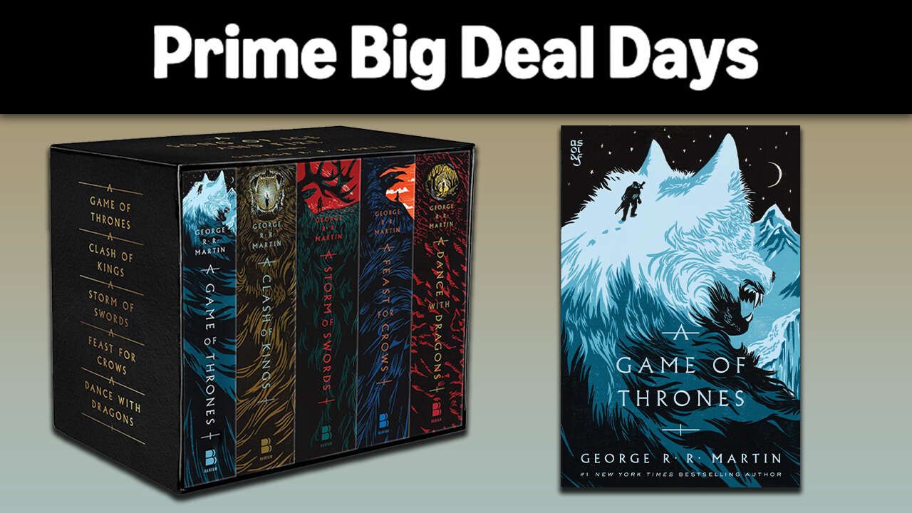 New Game Of Thrones Novel Box Set Is 50% Off - All Five Books Have New Cover Art